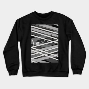 levels abstract tshirt Crewneck Sweatshirt